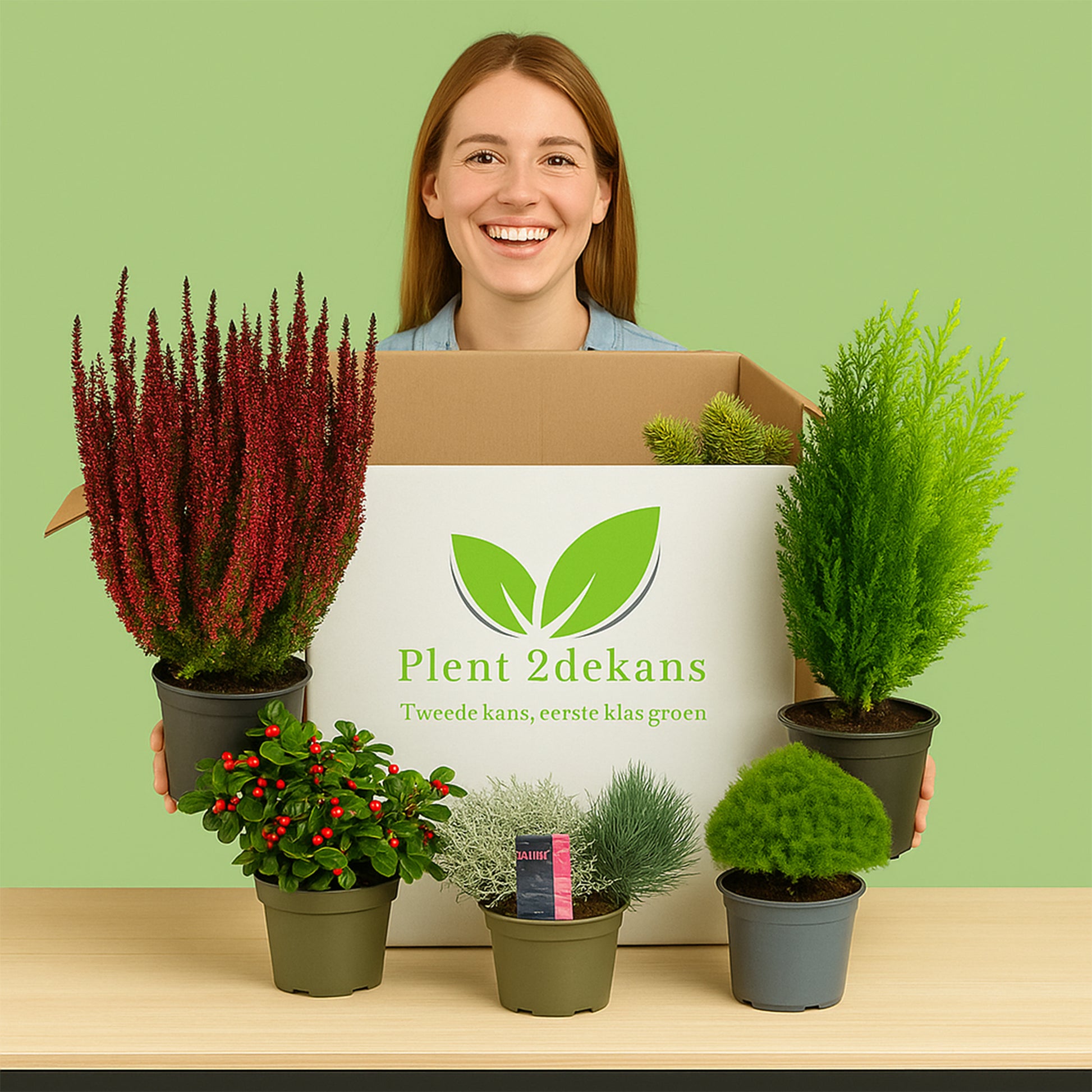 Buitenplanten Kneusjes box (12 stuks)