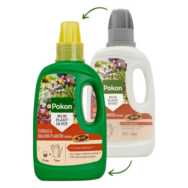 Pokon bio terras & balkon planten voeding (500 ml)